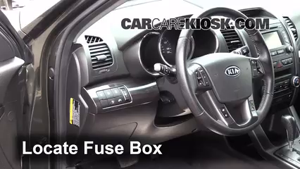 2012 Kia Sorento EX 3.5L V6 Fusible (intérieur) Remplacement